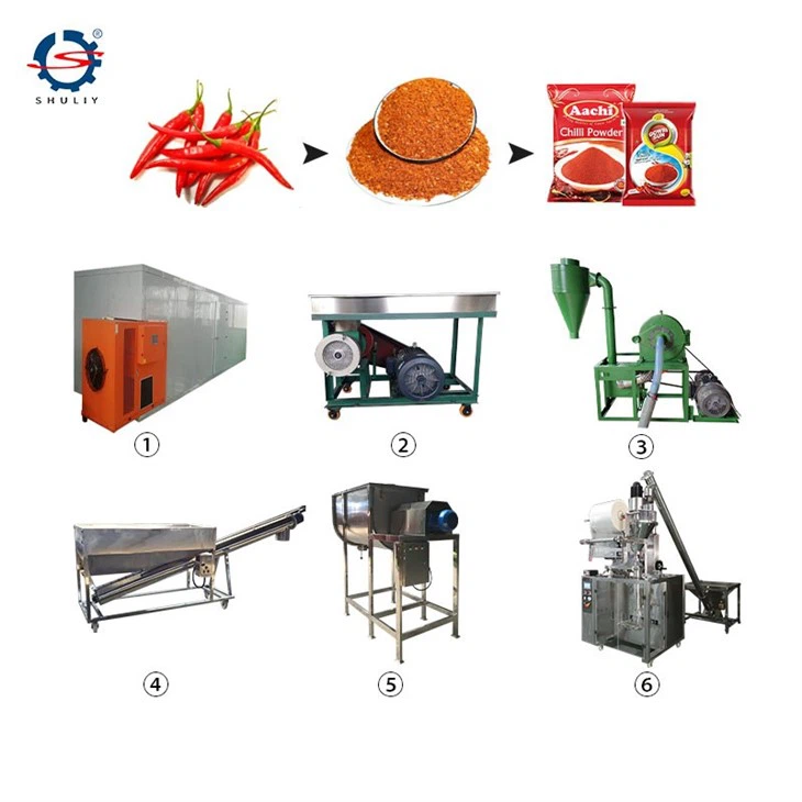 Chili powder production line5