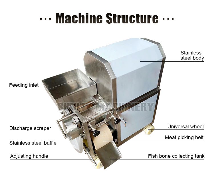 fish meat bone separator fish meat bone separator