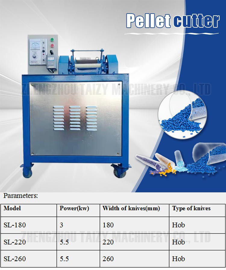 Plastic Pelletizer Cutter Plastic Pelletizer Cutter