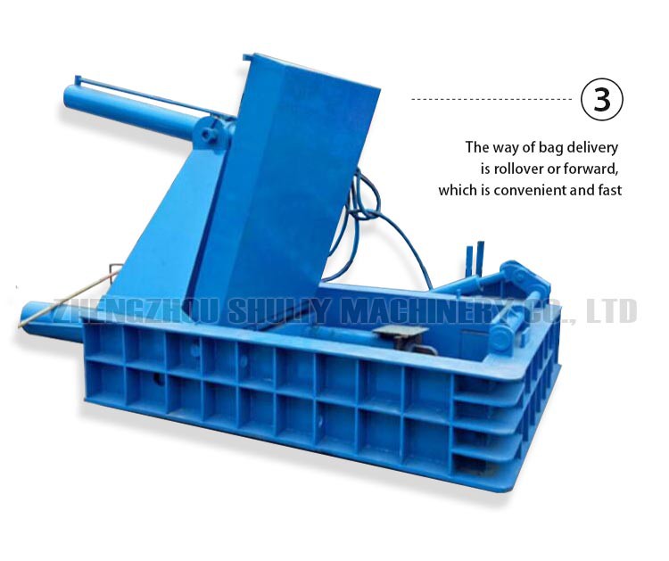 Horizontal scrap metal baler machine Horizontal scrap metal baler machine