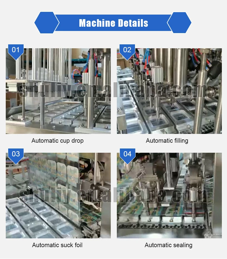 automatic cup filling and sealing machine automatic cup filling and sealing machine