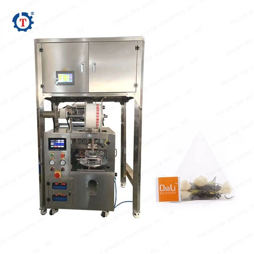 Üçgen Çay Poşeti Paketleme Makinası