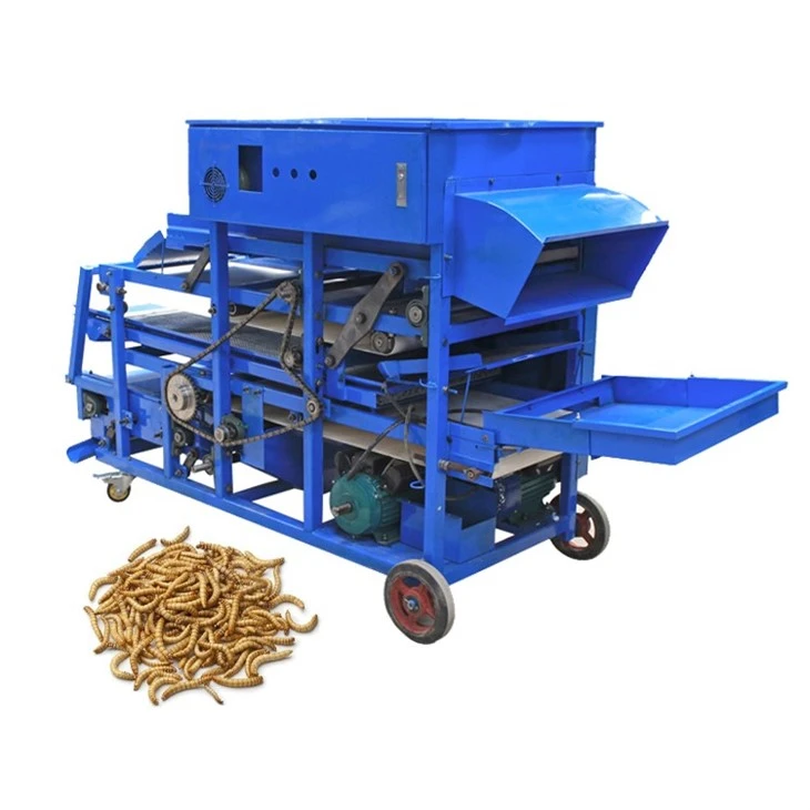 automatic mealworm sorting machine5