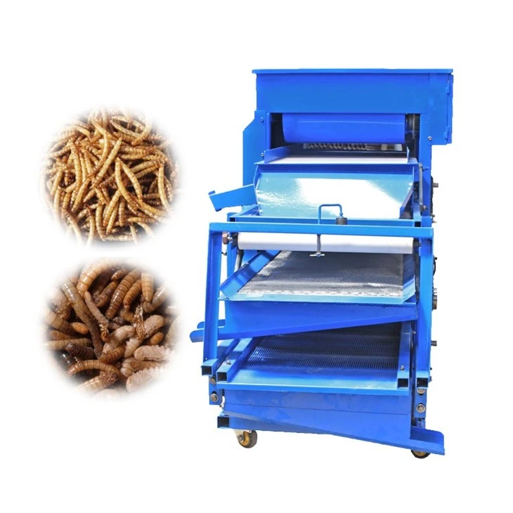 automatic mealworm sorting machine3